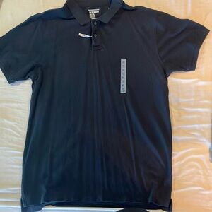 Old Navy Black Polo Shirt Classic Design
